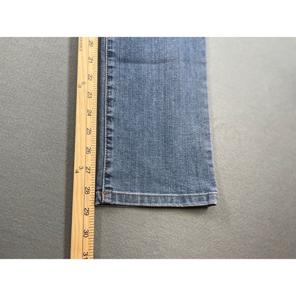Lauren Ralph Lauren Blue Premier Straight Jeans Womens Size 4 Stretch Denim - Picture 14 of 14
